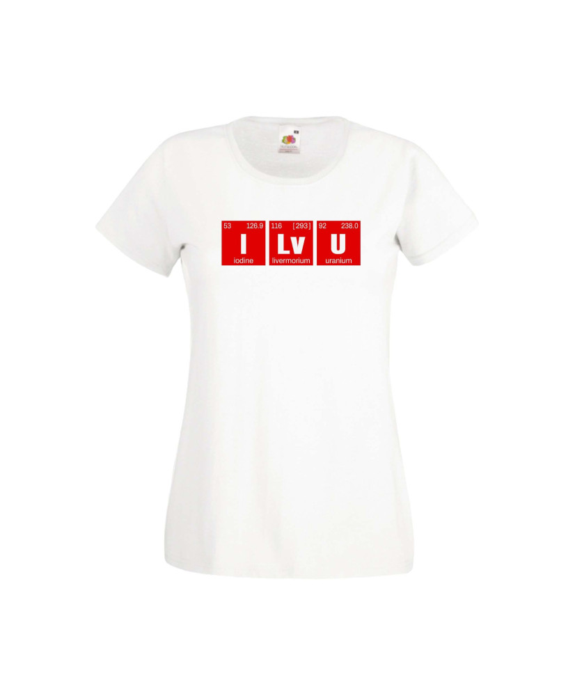 Дамска тениска Свети Валентин Valentines Day I Lv U Дамска тениска Свети Валентин Valentines Day I Lv U