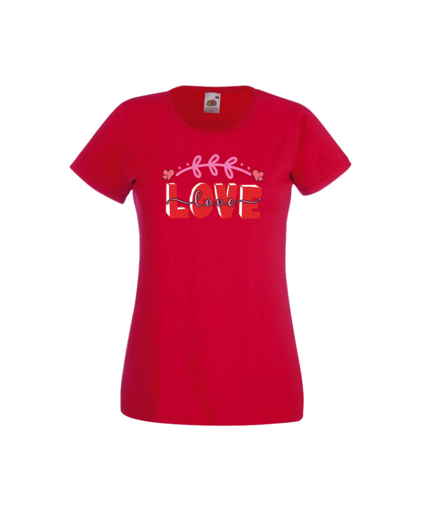 Дамска тениска Свети Валентин Valentines Day Love 2 Дамска тениска Свети Валентин Valentines Day Love 2