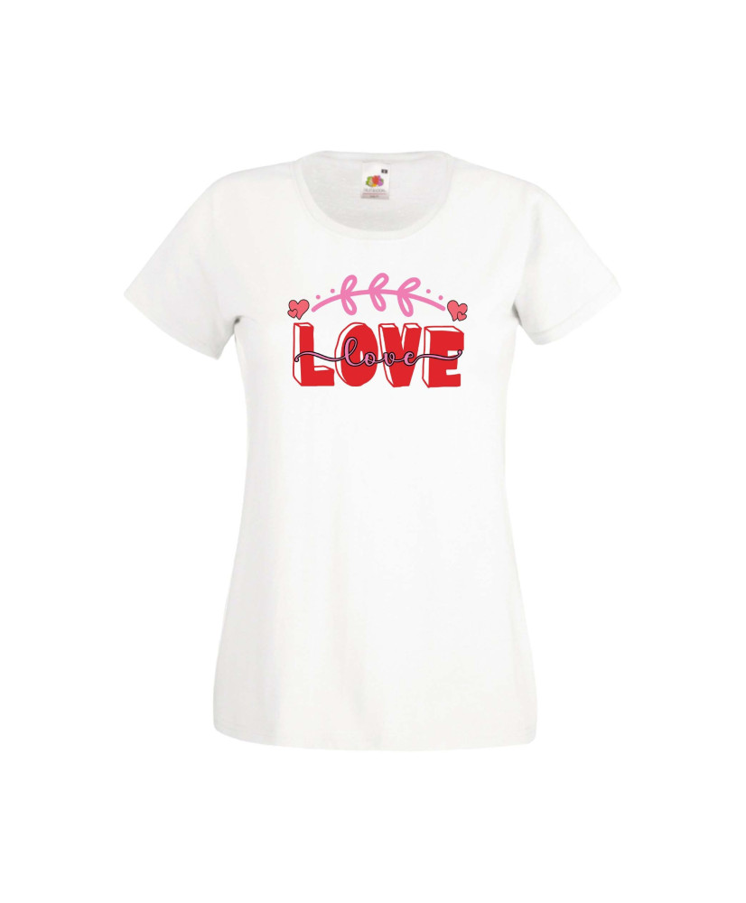 Дамска тениска Свети Валентин Valentines Day Love 2 Дамска тениска Свети Валентин Valentines Day Love 2