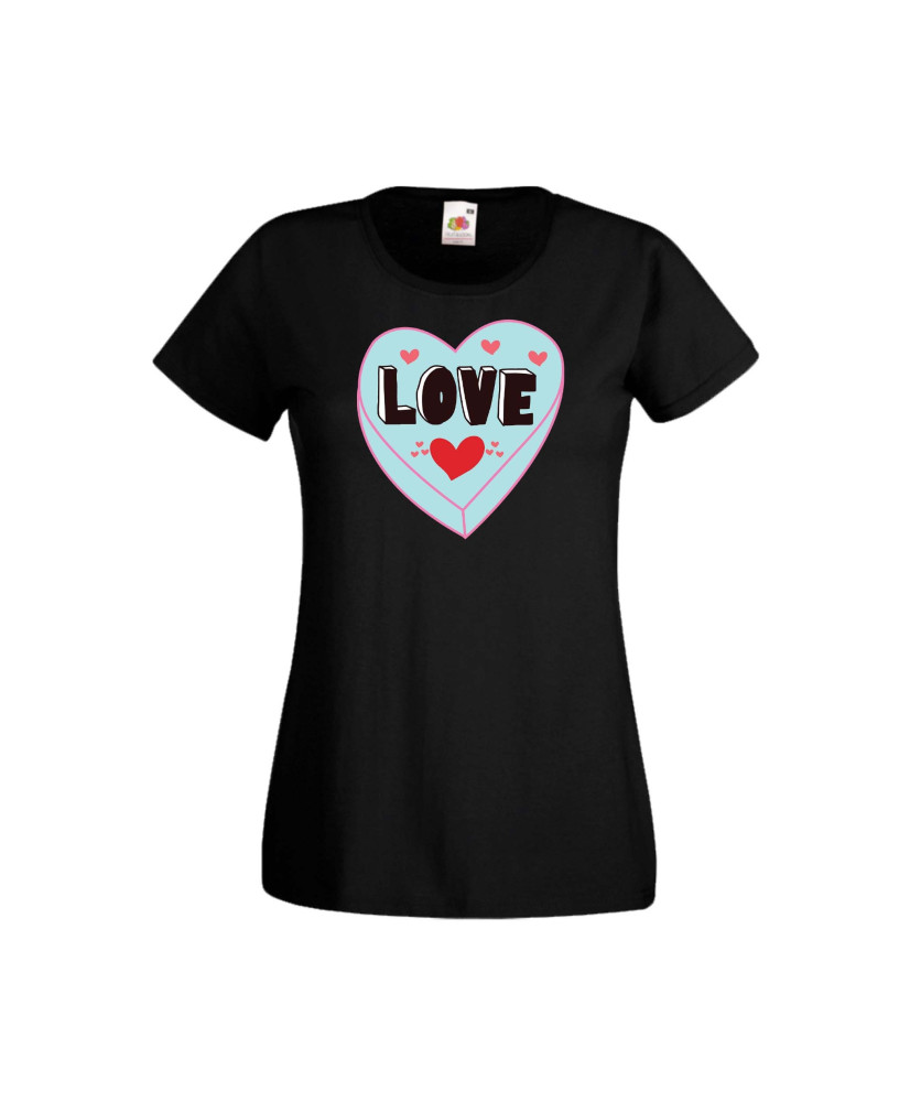 Дамска тениска Свети Валентин Valentines Day Love 4 Дамска тениска Свети Валентин Valentines Day Love 4