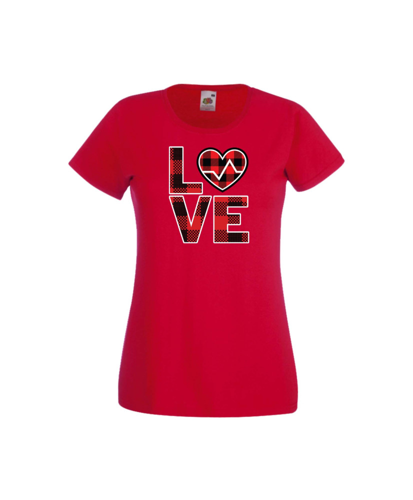 Дамска тениска Свети Валентин Valentines Day Love 3 Дамска тениска Свети Валентин Valentines Day Love 3