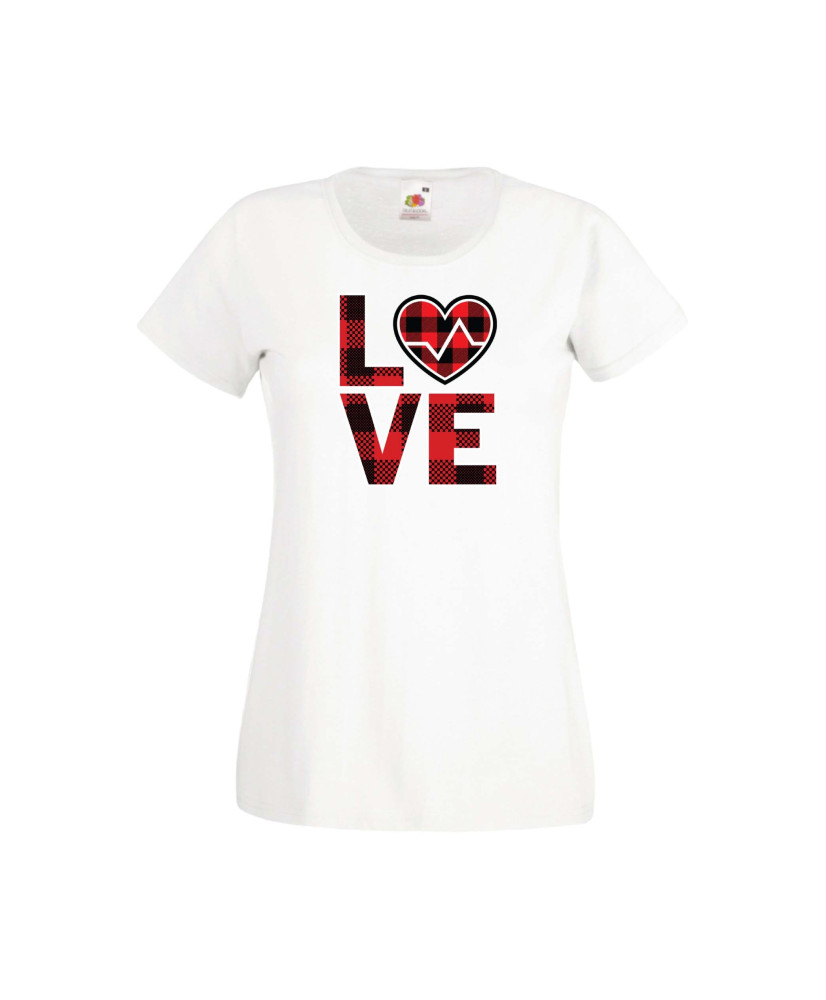 Дамска тениска Свети Валентин Valentines Day Love 3 Дамска тениска Свети Валентин Valentines Day Love 3