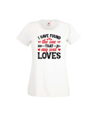 Дамска тениска Свети Валентин Valentines Day I Have Found The One That My Soul Loves