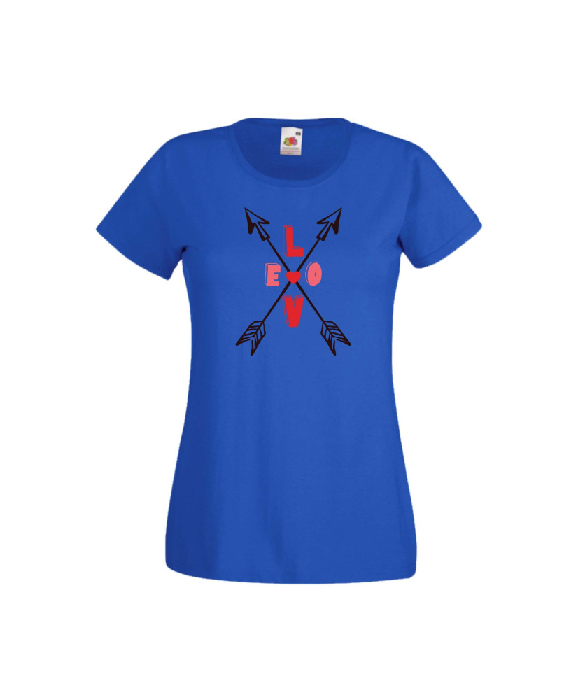 Дамска тениска Свети Валентин Valentines Day Love Cupid Arrows 1 Дамска тениска Свети Валентин Valentines Day Love Cupid Arrows 1