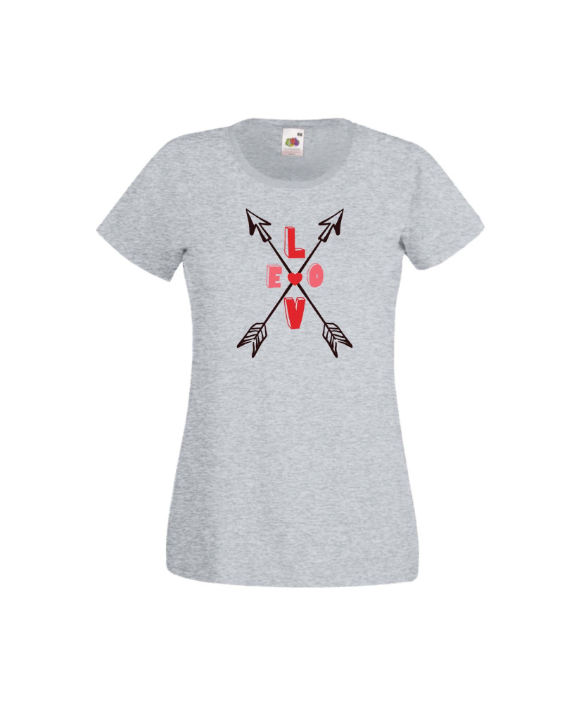 Дамска тениска Свети Валентин Valentines Day Love Cupid Arrows 1 Дамска тениска Свети Валентин Valentines Day Love Cupid Arrows 1