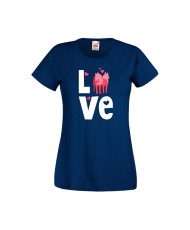 Дамска тениска Свети Валентин Valentines Day Love Dogs