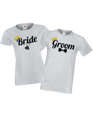 Tениски за влюбени Свети Валентин Groom Bride