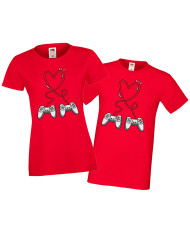 Tениски за влюбени Свети Валентин Gamercontroler Heart Valentines day