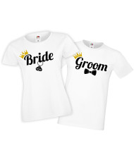 Tениски за влюбени Свети Валентин Groom Bride