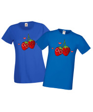 Tениски за влюбени Свети Валентин Love Strawberries
