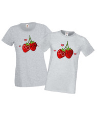 Tениски за влюбени Свети Валентин Love Strawberries