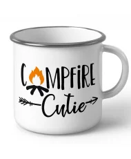 Емайлирано метално канче за къмпинг Camfire cutie