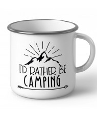 Емайлирано метално канче за къмпинг Camping