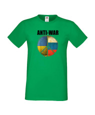 Мъжка тениска Украйна Anti War