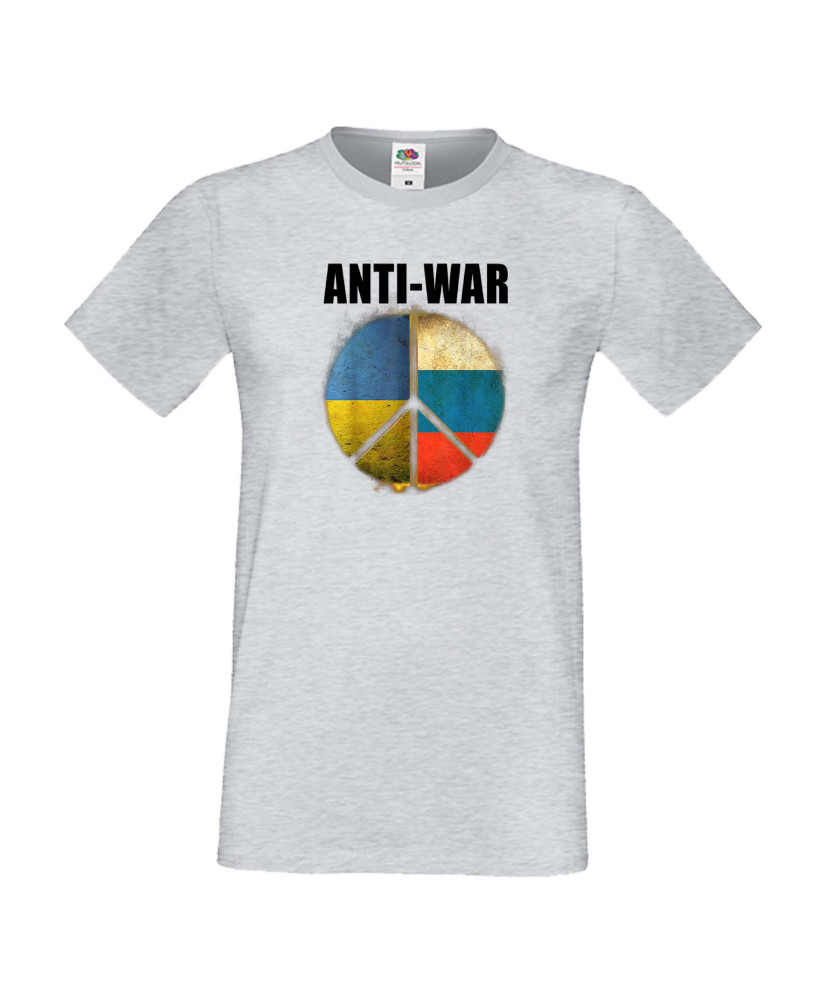Мъжка тениска Украйна Anti War Мъжка тениска Украйна Anti War