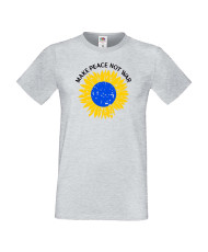 Мъжка тениска Украйна Make Peace Not War