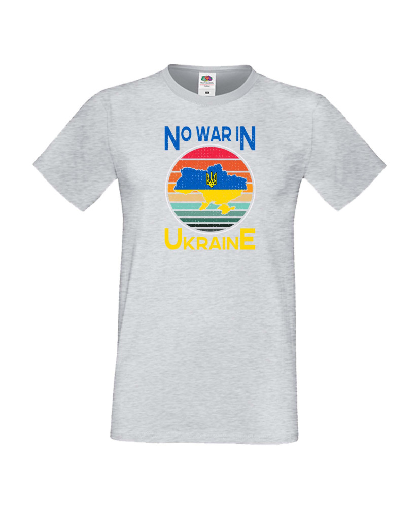 Мъжка тениска Украйна No War In Ukraine 2 Мъжка тениска Украйна No War In Ukraine 2