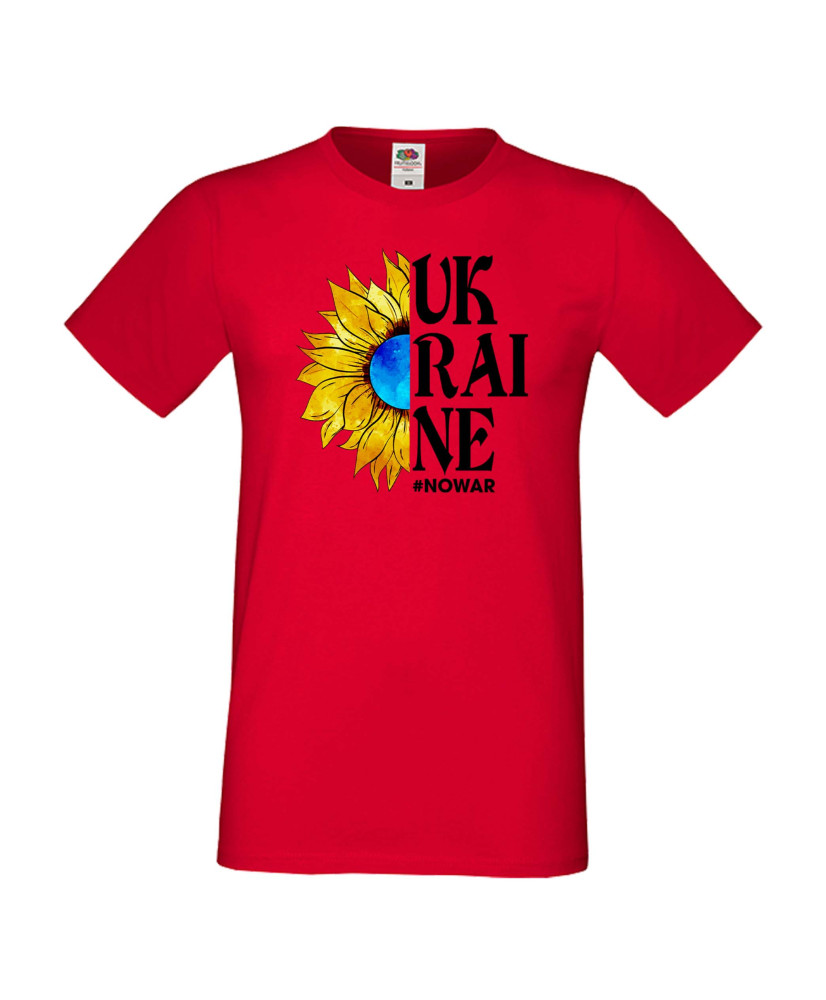 Мъжка тениска Украйна No War In Ukraine Sunflower Мъжка тениска Украйна No War In Ukraine Sunflower