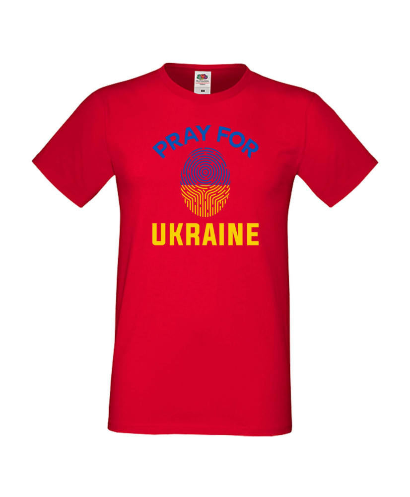Мъжка тениска Украйна Pray For Ukraine Мъжка тениска Украйна Pray For Ukraine