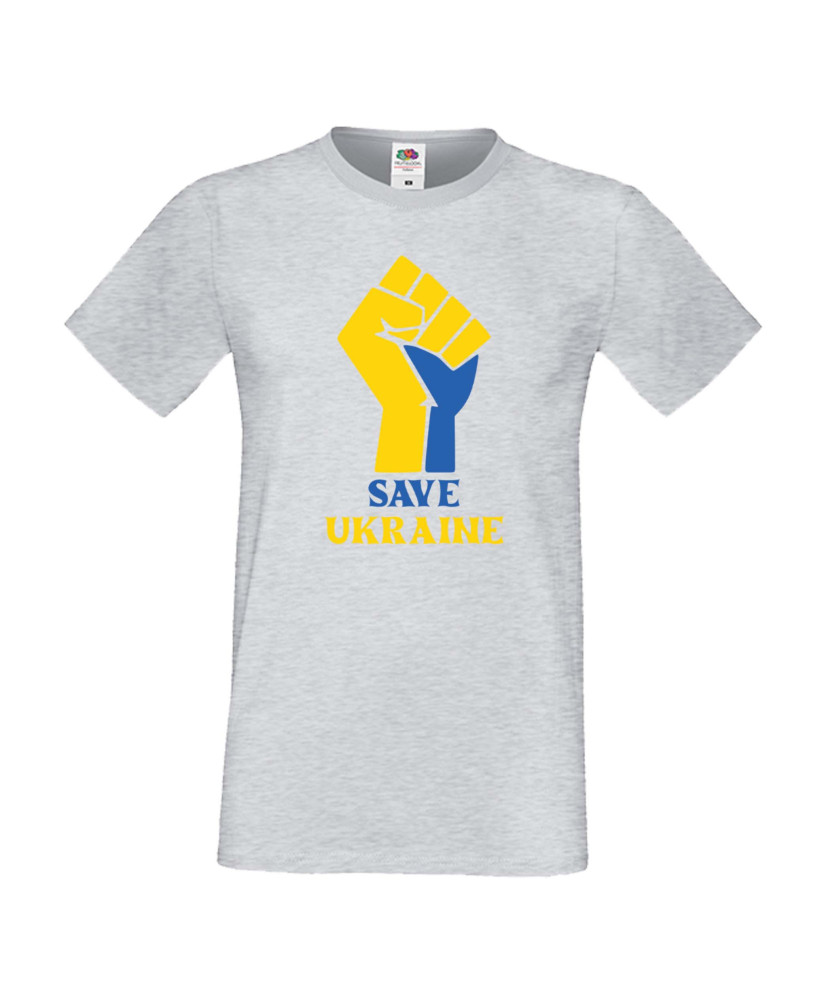 Мъжка тениска Украйна Save Ukraine Мъжка тениска Украйна Save Ukraine