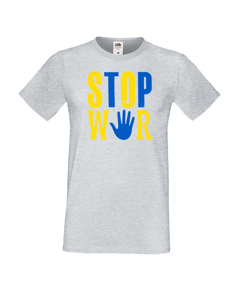 Мъжка тениска Украйна Stop War 1 Мъжка тениска Украйна Stop War 1