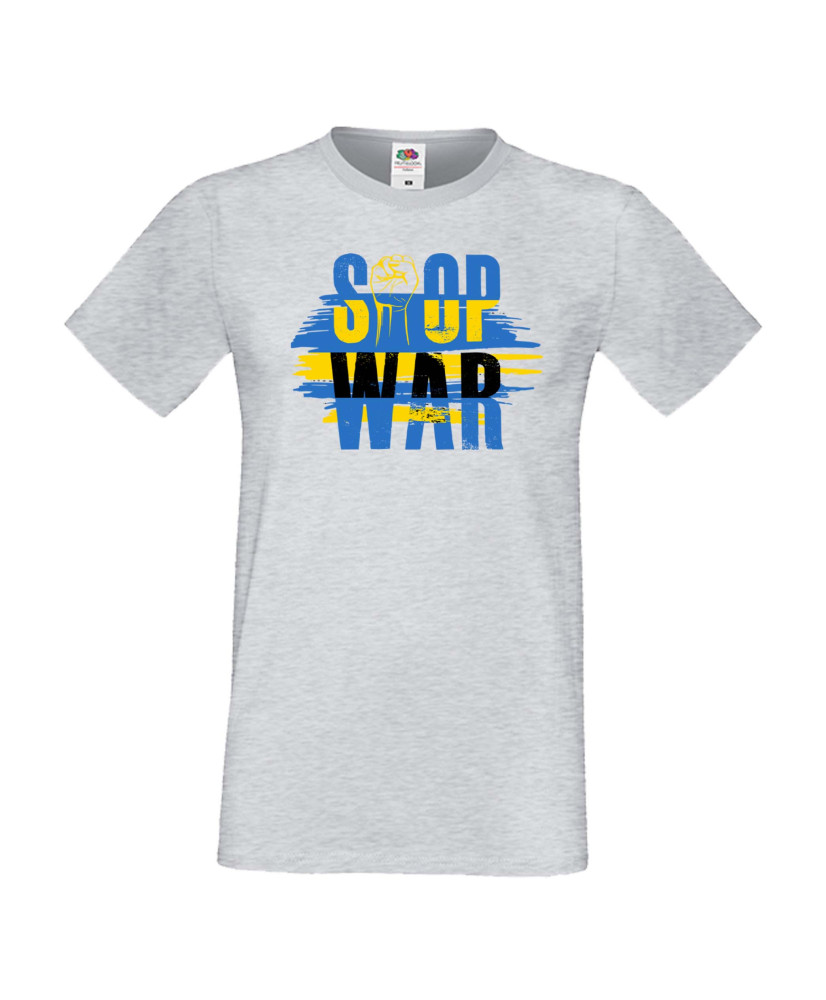 Мъжка тениска Украйна Stop War 2