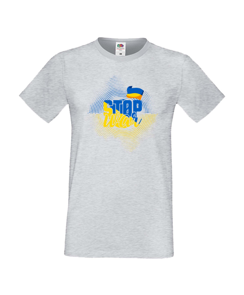 Мъжка тениска Украйна Stop War 6 Мъжка тениска Украйна Stop War 6
