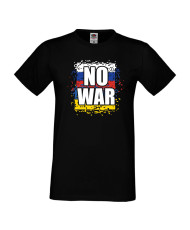 Мъжка тениска Украйна No War