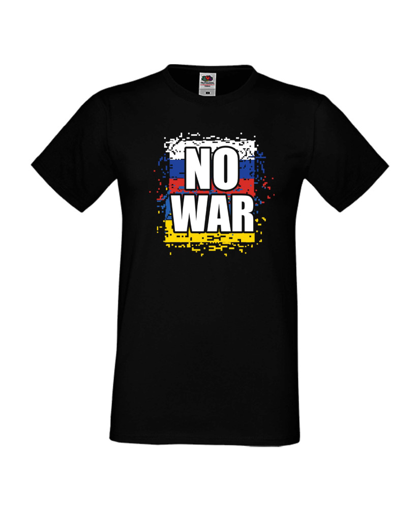 Мъжка тениска Украйна No War Мъжка тениска Украйна No War