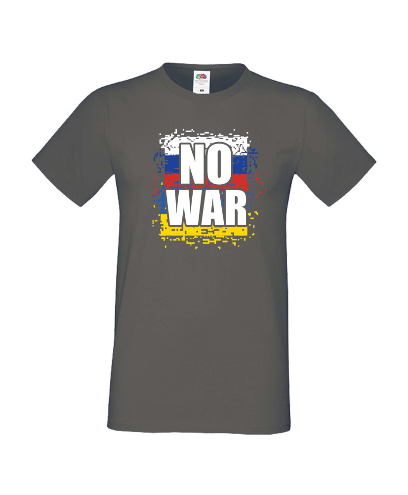 Мъжка тениска Украйна No War Мъжка тениска Украйна No War