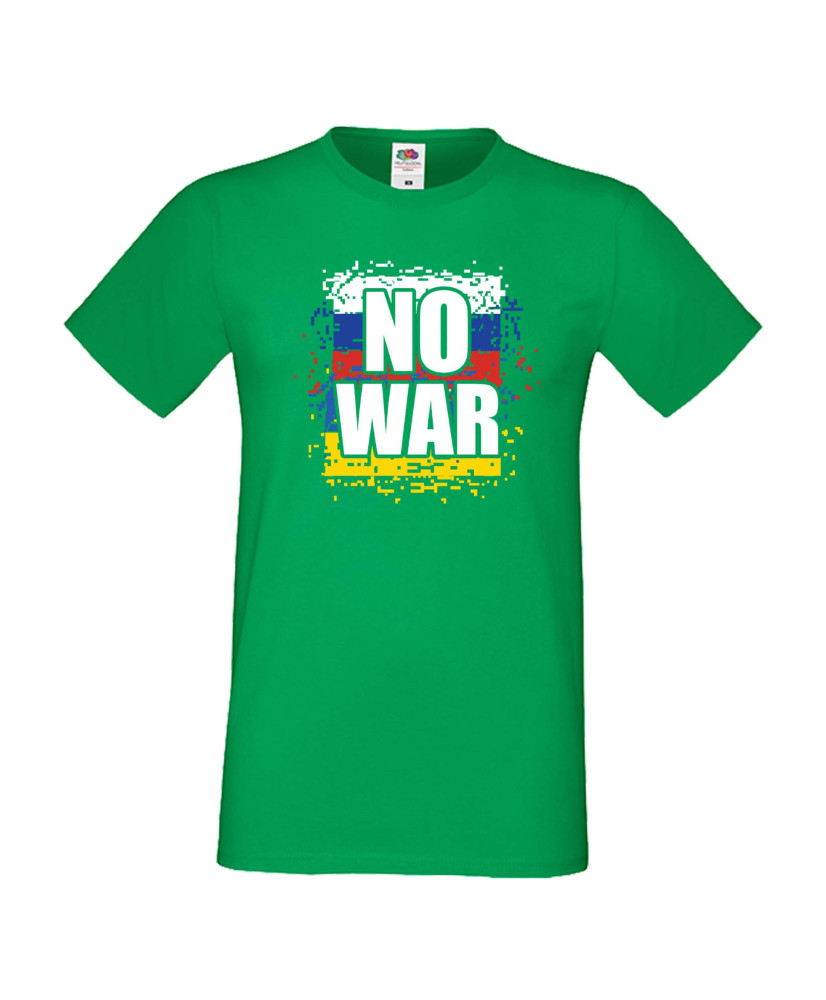 Мъжка тениска Украйна No War Мъжка тениска Украйна No War