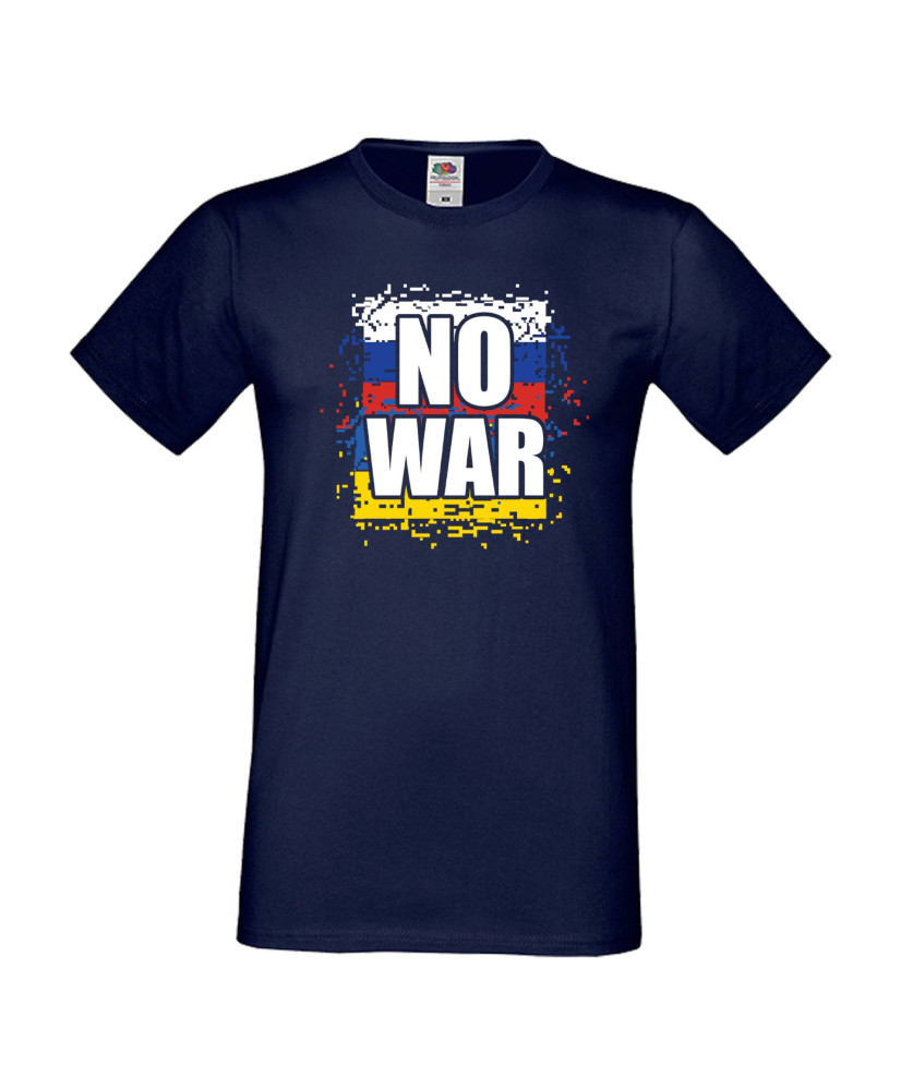 Мъжка тениска Украйна No War Мъжка тениска Украйна No War