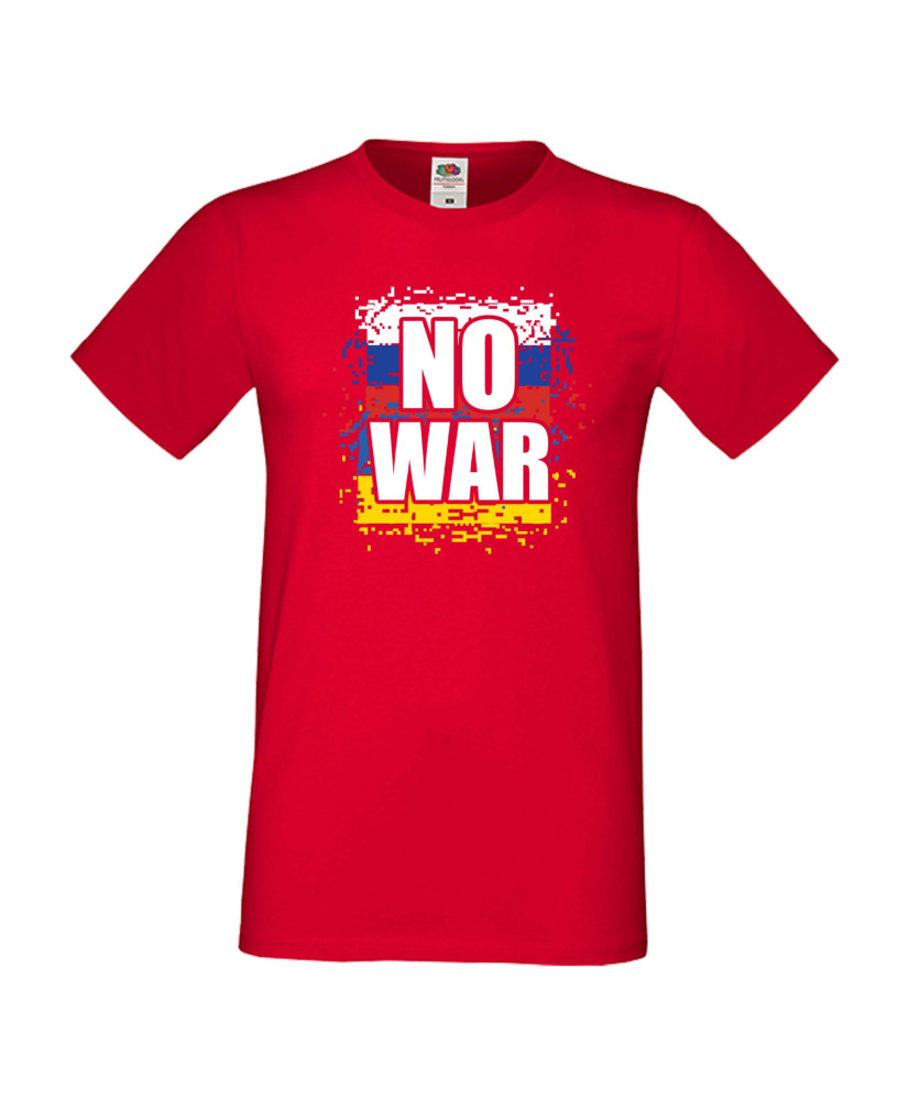 Мъжка тениска Украйна No War Мъжка тениска Украйна No War
