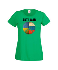 Дамска тениска Украйна Anti War