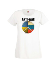 Дамска тениска Украйна Anti War