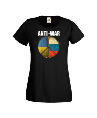 Дамска тениска Украйна Anti War