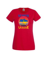 Дамска тениска Украйна No War In Ukraine 2