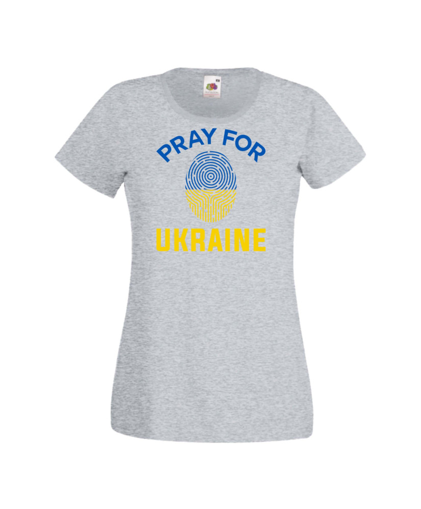 Дамска тениска Украйна Pray For Ukraine Дамска тениска Украйна Pray For Ukraine