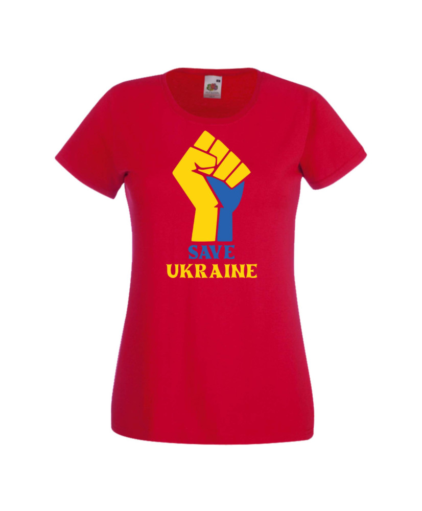 Дамска тениска Украйна Save Ukraine