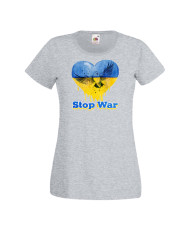 Дамска тениска Украйна Stop War 4