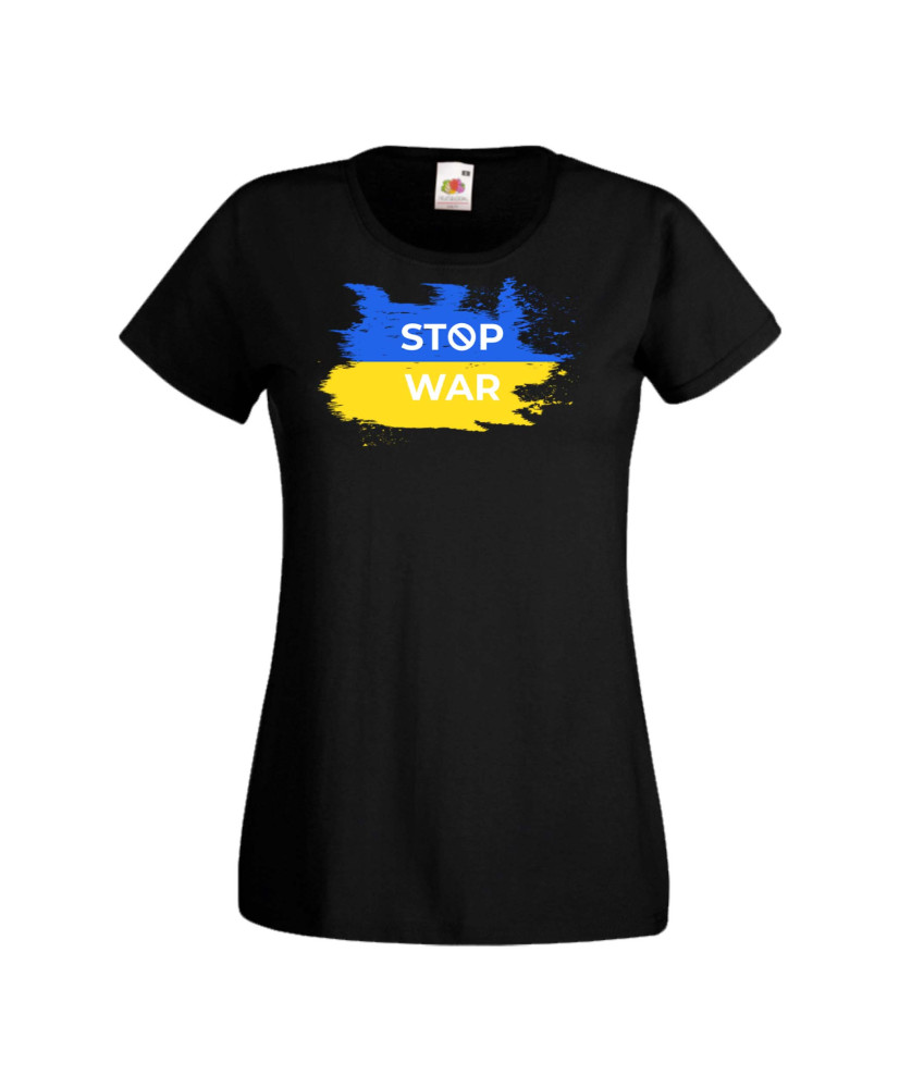 Дамска тениска Украйна Stop War 5 Дамска тениска Украйна Stop War 5