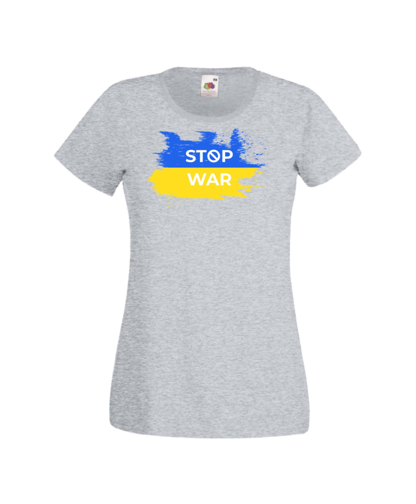 Дамска тениска Украйна Stop War 5 Дамска тениска Украйна Stop War 5