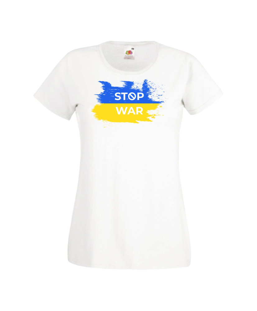 Дамска тениска Украйна Stop War 5 Дамска тениска Украйна Stop War 5