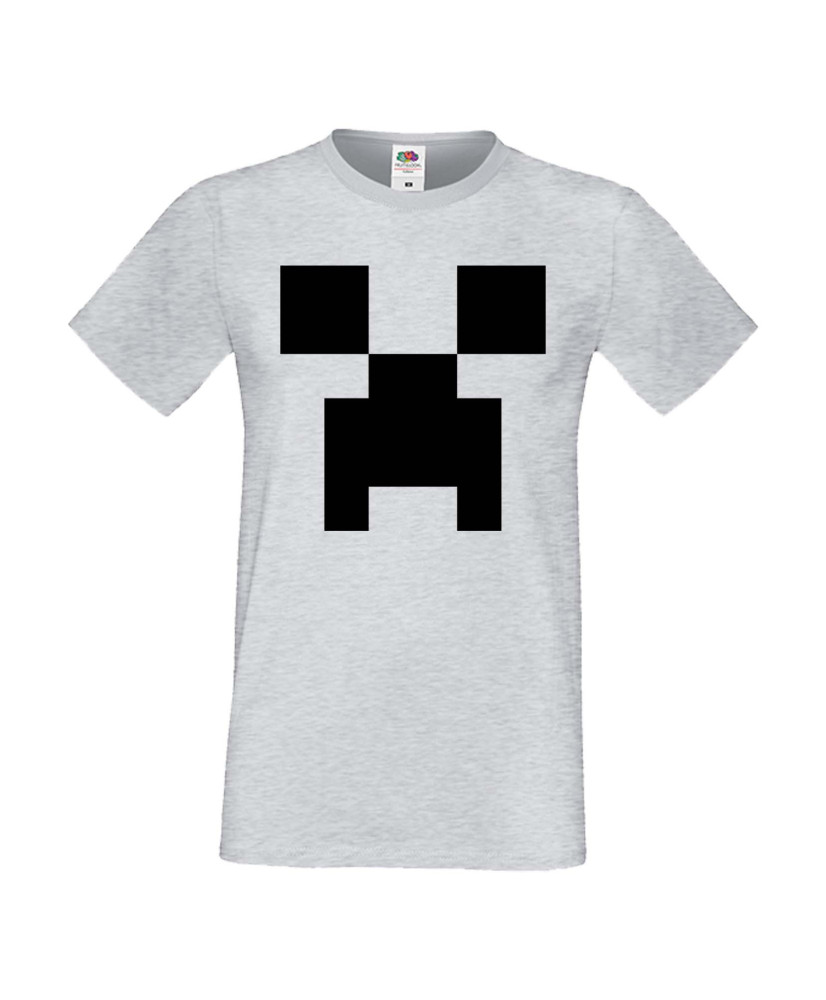Мъжка тениска Minecraft Creeper Face 1