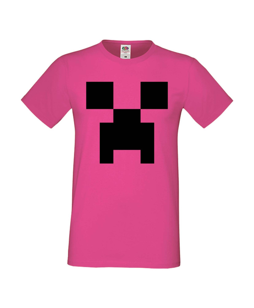 Мъжка тениска Minecraft Creeper Face 1