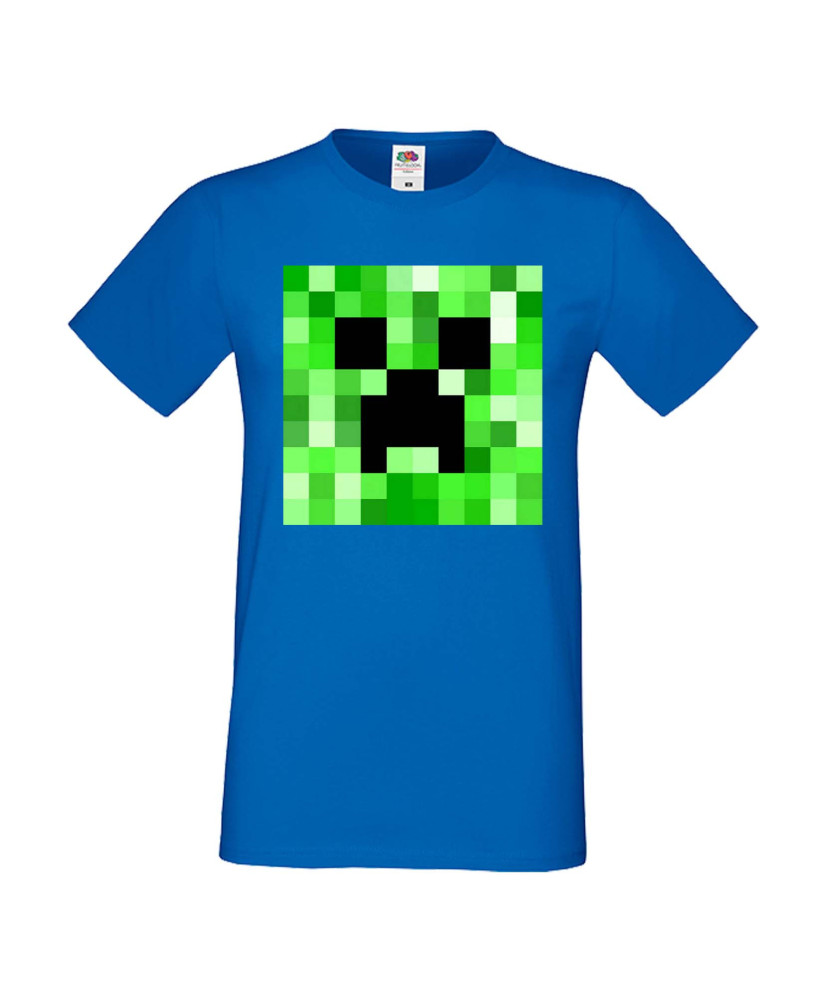 Мъжка тениска Minecraft Creeper Face 2