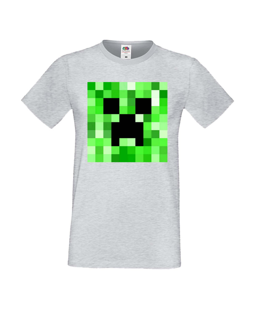 Мъжка тениска Minecraft Creeper Face 2