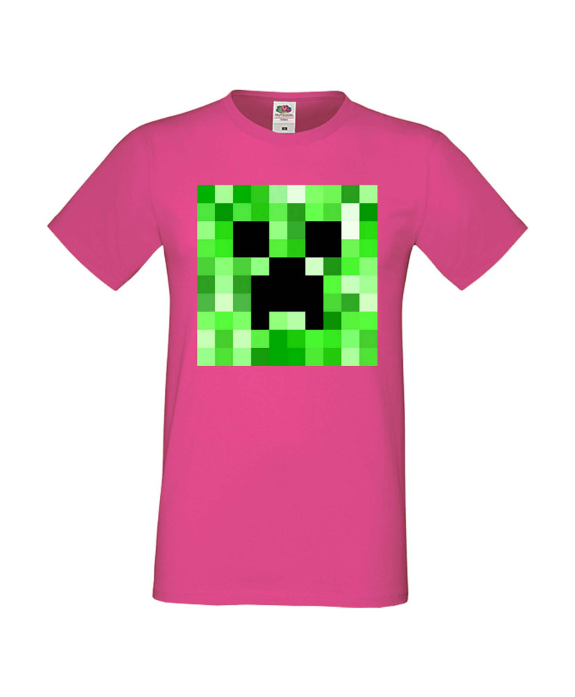 Мъжка тениска Minecraft Creeper Face 2
