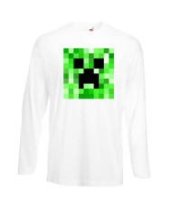 Мъжка тениска Minecraft Creeper Face 2
