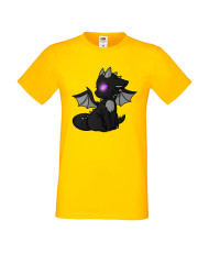 Мъжка тениска Minecraft Ender Dragon 1